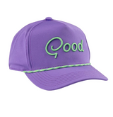 Purple Pass Rope Hat